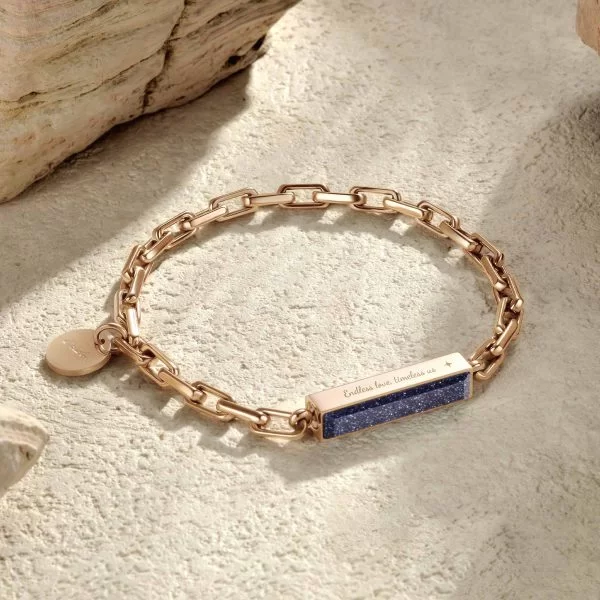 ★関税込★STONE HENgE★14K Rose Gold U LOCK Bracelet H0119★ ☆関税込☆STONE HENgE☆14K Rose Gold U LOCK Bracelet H0119