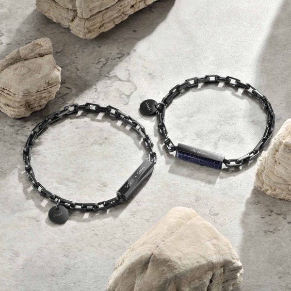 Crudo Miami Love ミッドナイトブラック サンドストーンブレスレット