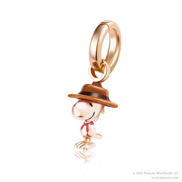 PEANUTS 925シルバー立体チャーム - Woodstock | Adventure - Crudo