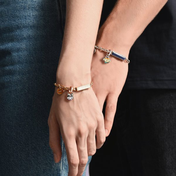 サンリオ クロミ 柴犬メタルチャーム ローズゴールド