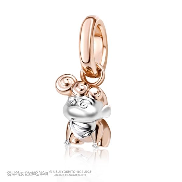 Crayon Shinchan 925 Silver 3D Pendant - Roaming Himawari Nohora