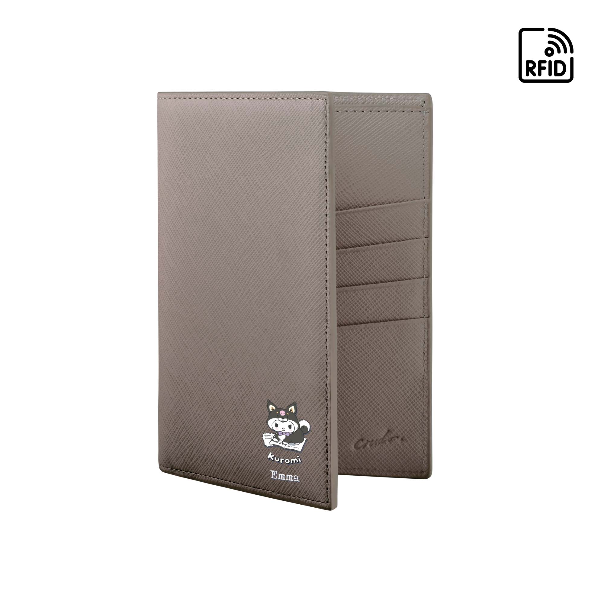 Travel Accessory Sanrio Characters Vinyl Passport Holder - Mushroom Design  Travel Wallet 4.5x6.1 Inch Vinyl Passport Cover