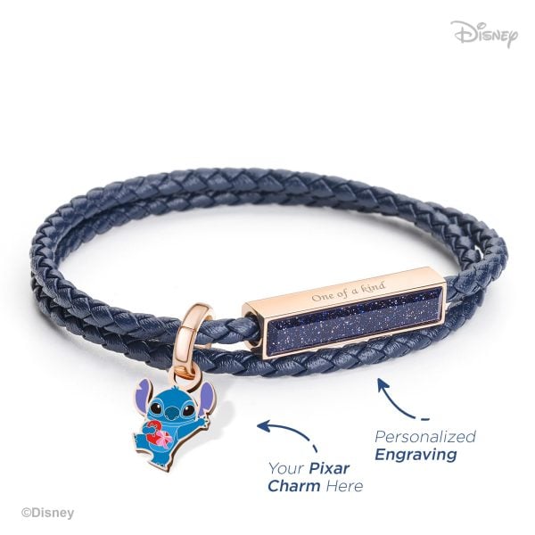 Crudoディズニー カップルシリーズレザーブレスレット