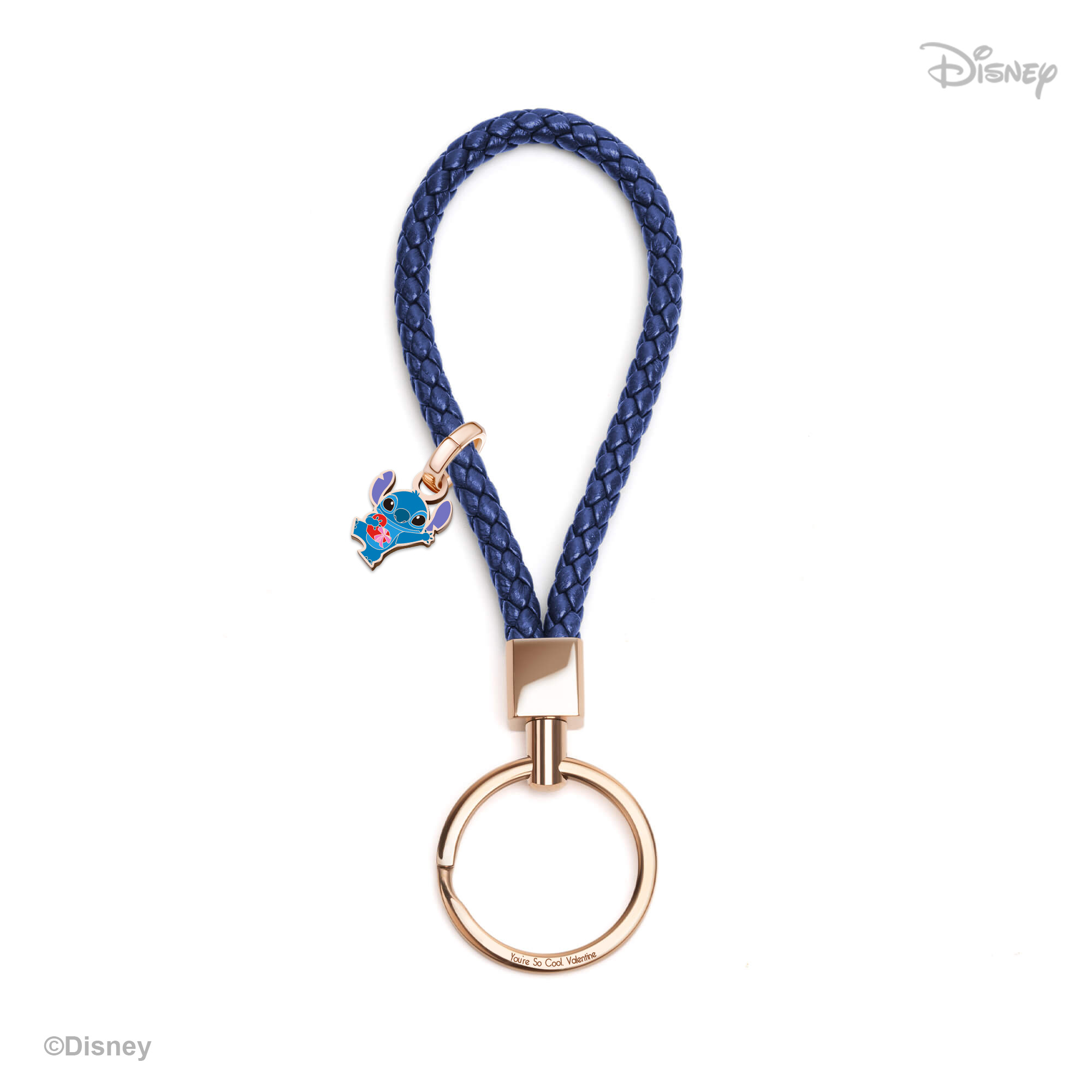 Crudoディズニー カップルシリーズレザーキーホルダー