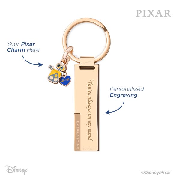 Crudoディズニー カップルシリーズメタルキーホルダー
