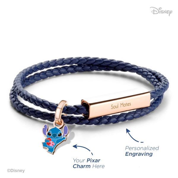 Crudoディズニー カップルシリーズレザーブレスレット