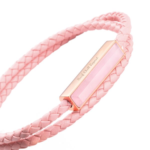 ディズニースティッチ限定版カスタム編み革宝石ブレスレット - Crudo