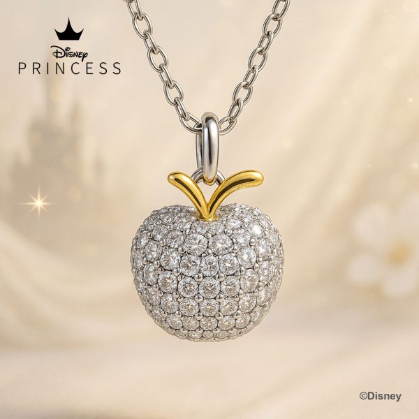 Disney Princess Collection Snow White Sparkling Silver Pendant