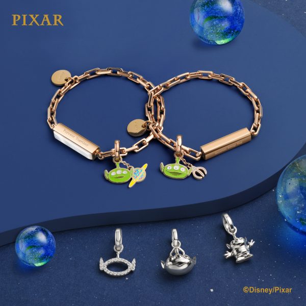 Disney Alien カスタマイズメタルボックスチェーンブレスレット