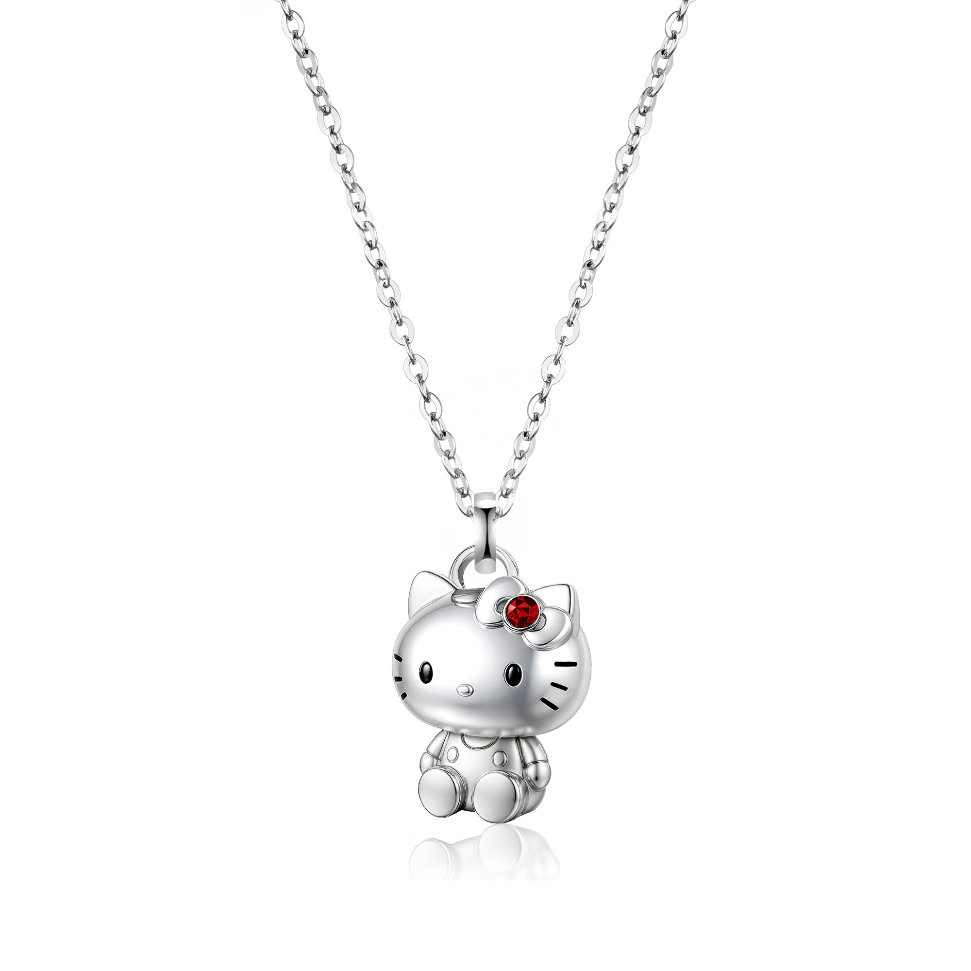 Hello Kitty Customized 925 Sterling Silver Pendant Necklace Classic ...