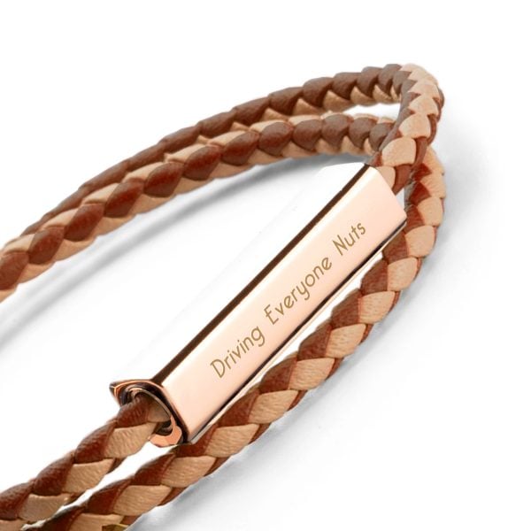 レア！チップとデール デザイン 派通 ペン 日本絶版 Chip 'n Dale Customized Italian Leather Wrap Bracelet - Maple