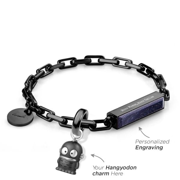 井上)オーダーメイドブレスレット Hangyodon 限定版カスタムメイド鋼製ジュエリーブレスレット - Crudo
