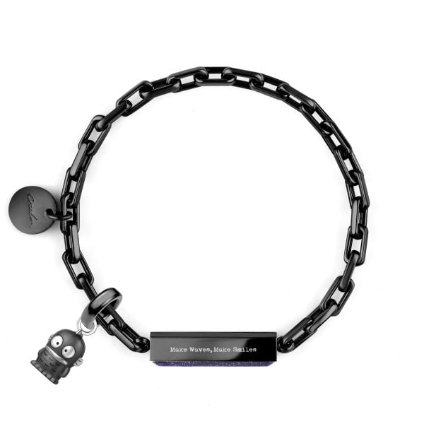 Hangyodon 限定版カスタムメイド鋼製ジュエリーブレスレット - Crudo