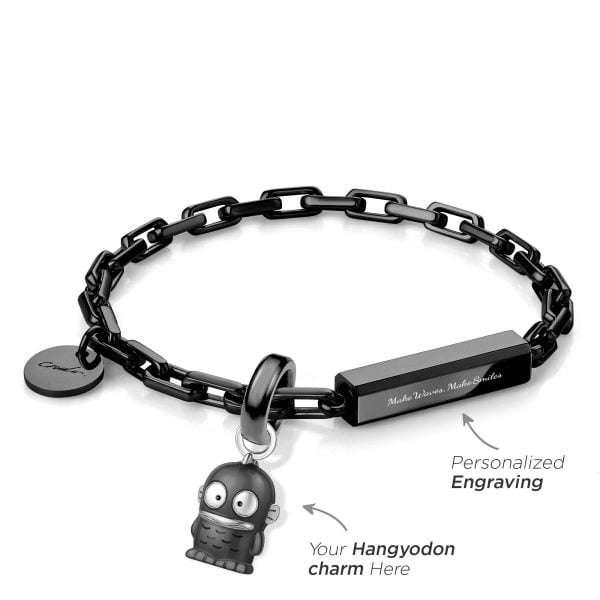 Hangyodon 限定版カスタムメイドスチールブレスレット - Crudo